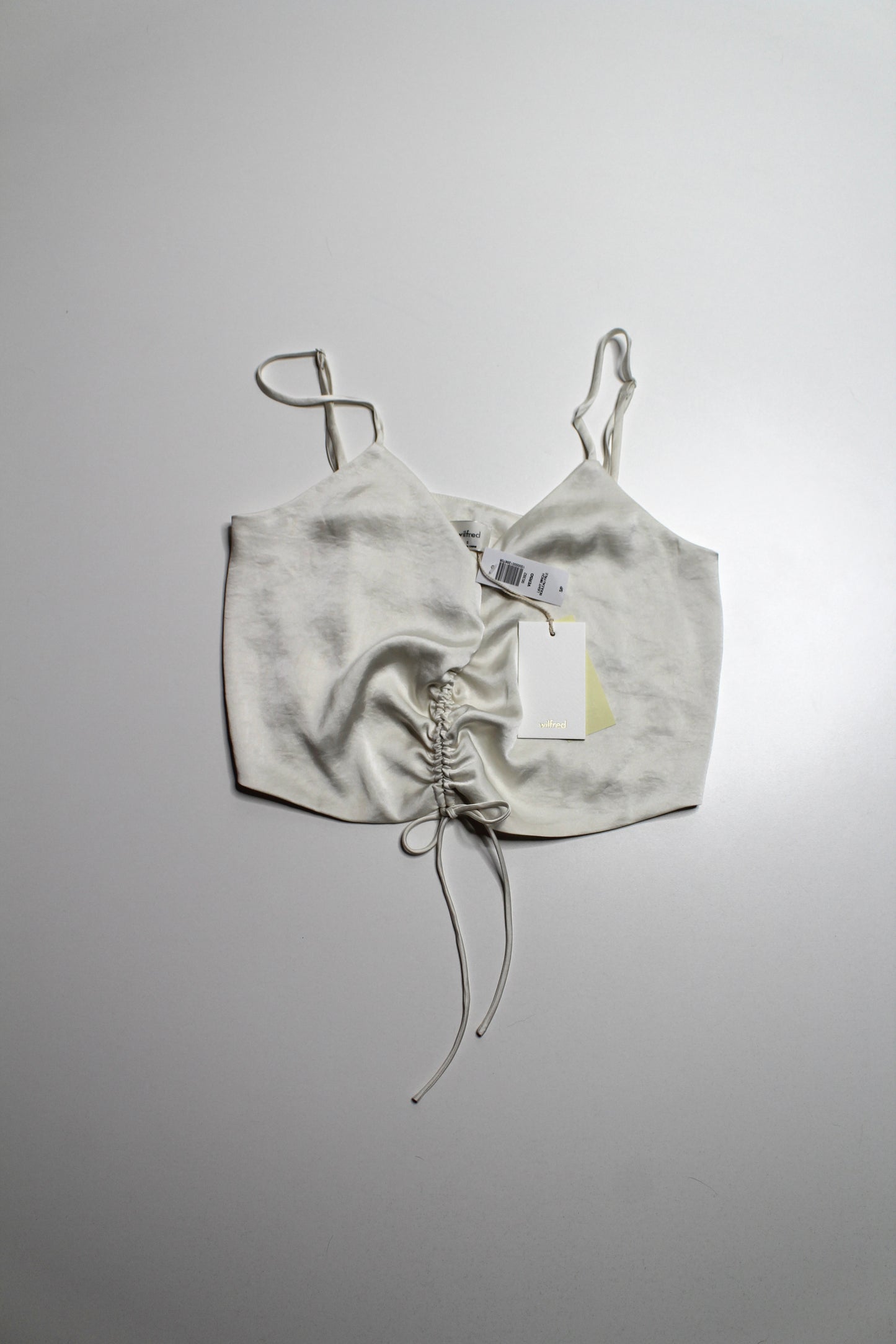 Aritzia light birch ‘verso’ cropped camisole, size small *new with tags