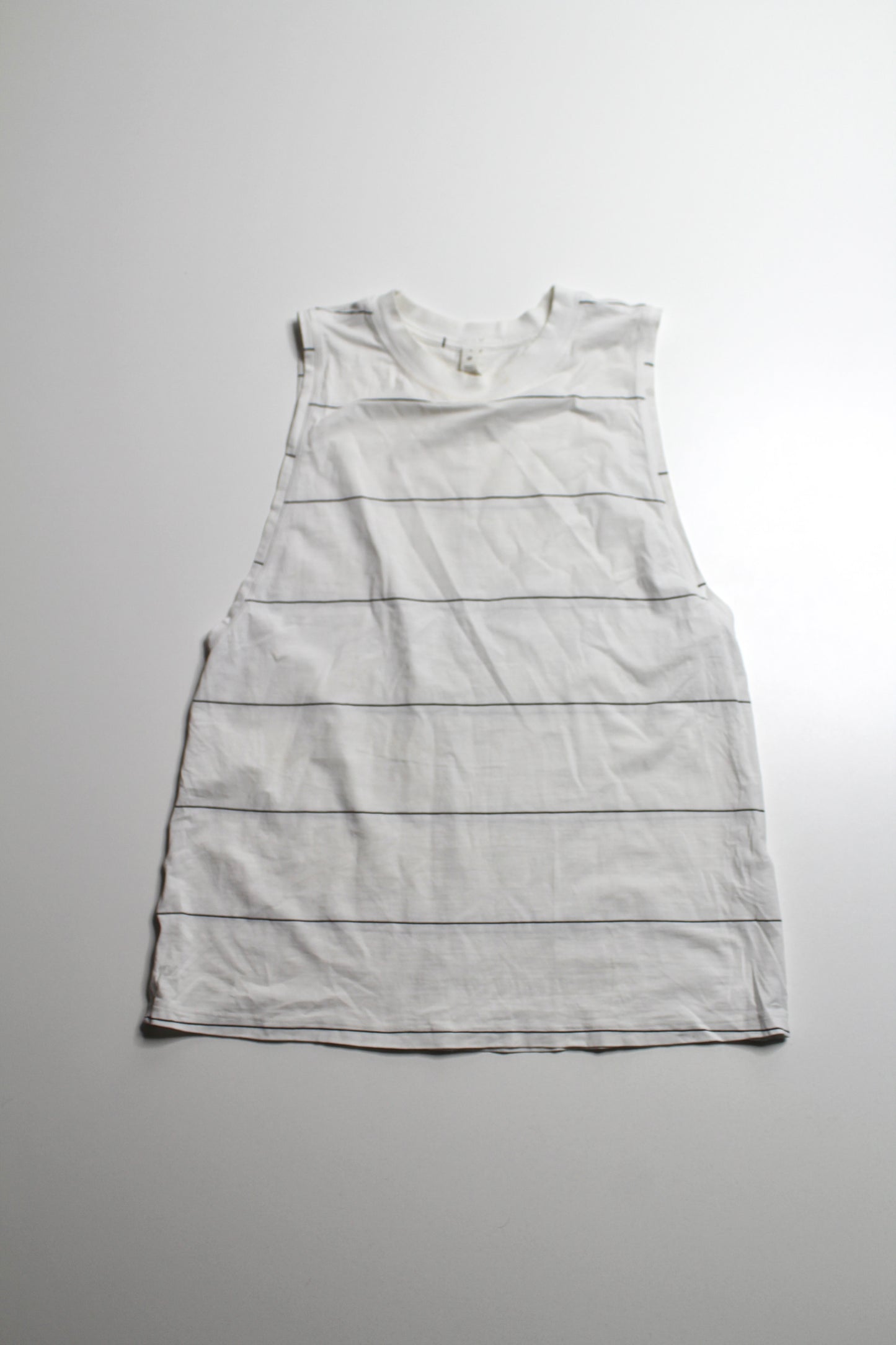 Lululemon striped ‘all yours’ tank, size 4 (oversized)
