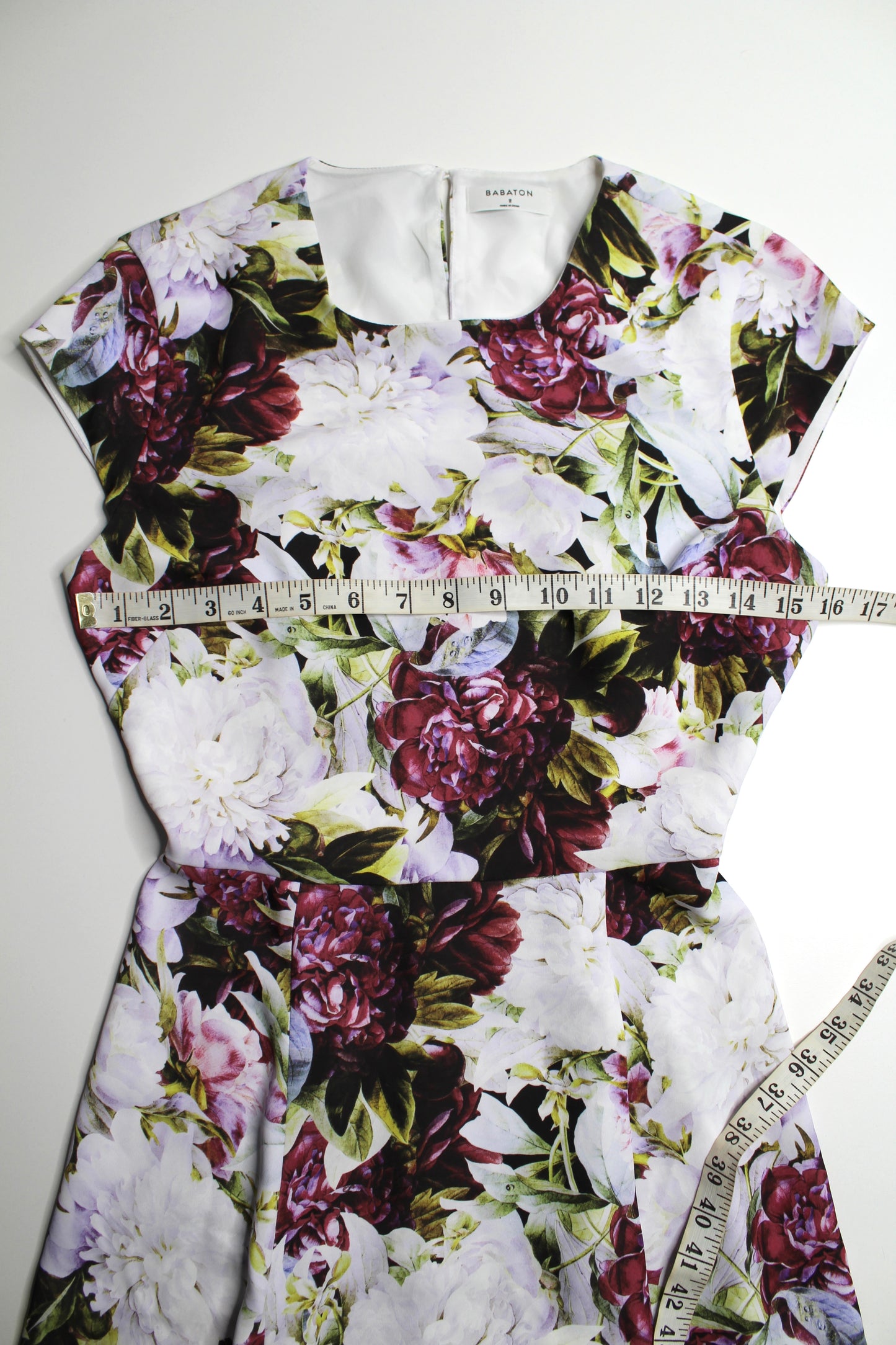 Aritzia Babaton floral midi dress, size 2