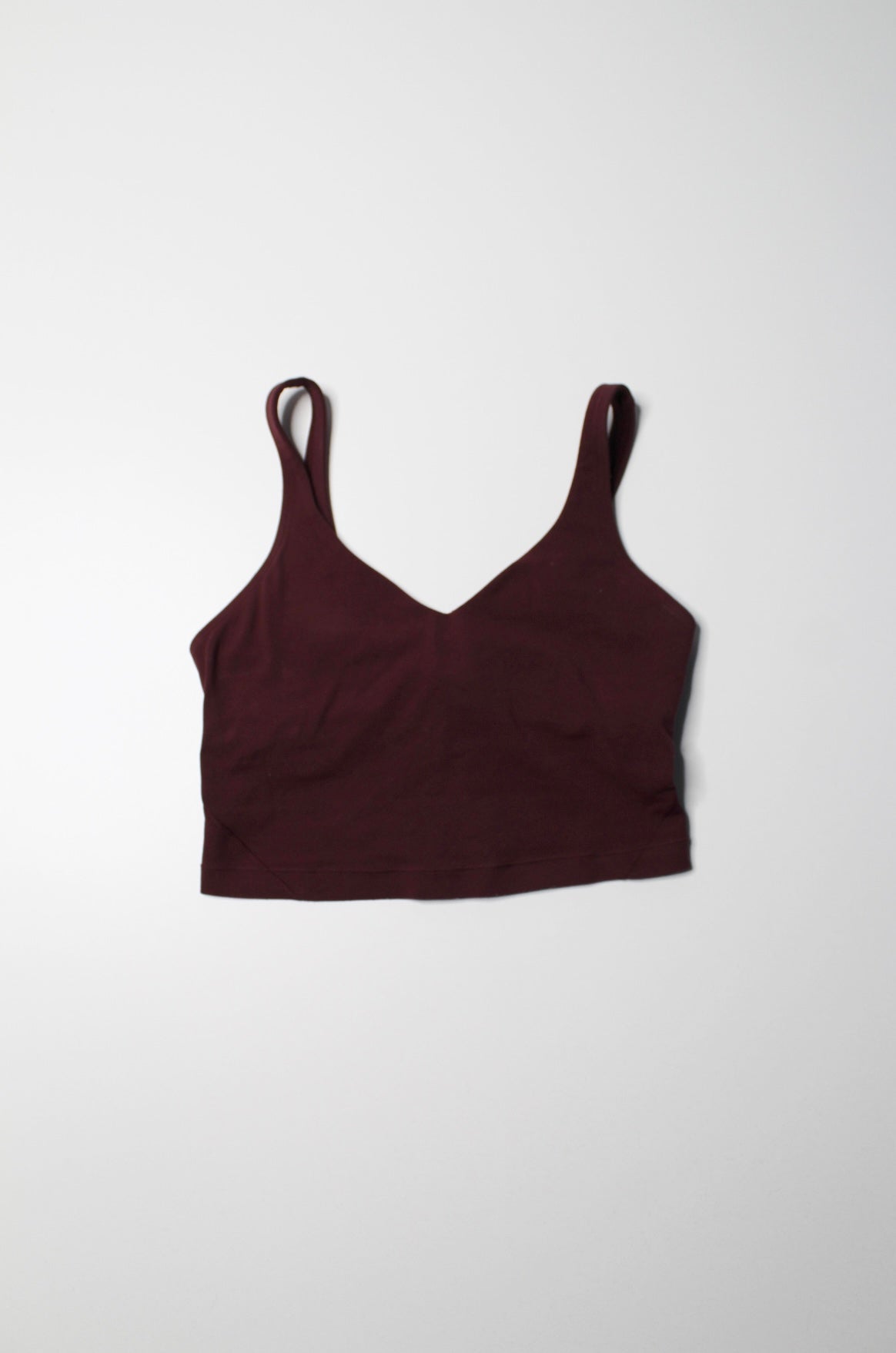 Lululemon garnet ‘align’ tank, size 4 *cropped length