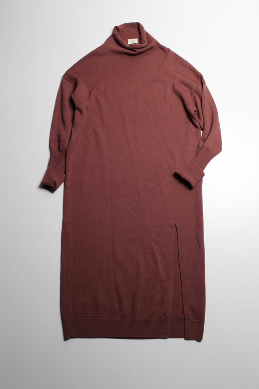 Aritzia ashy rose ‘cyprie’ sweater dress, size small (loose fit)