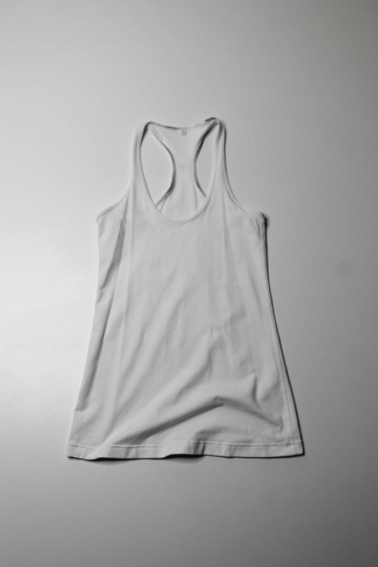 Lululemon white ‘cool racerback’ tank, size 6