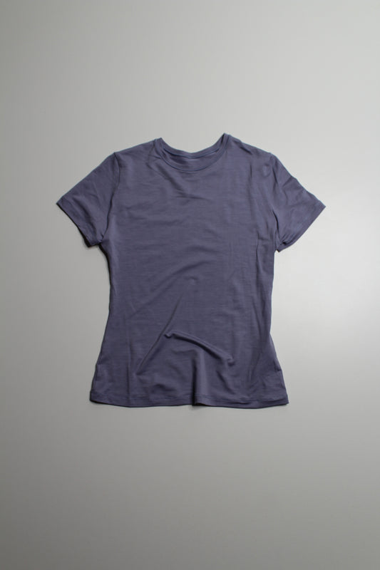 Organic Basics purple tencel t shirt, size small