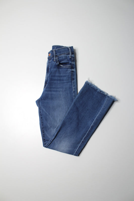 Mother healing jar ‘the hustler ankle fray’ jeans, size 26 (28”)