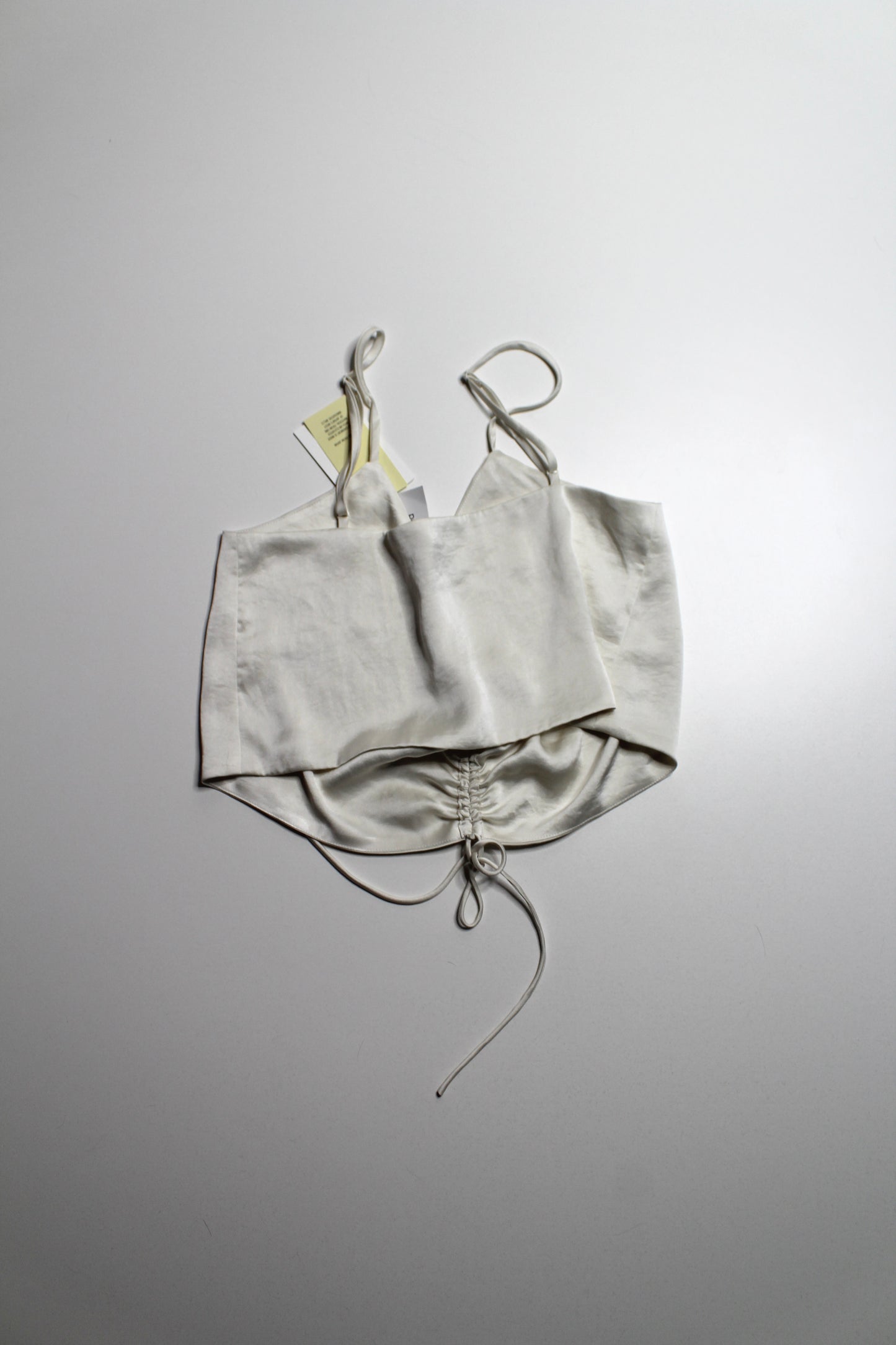 Aritzia light birch ‘verso’ cropped camisole, size small *new with tags