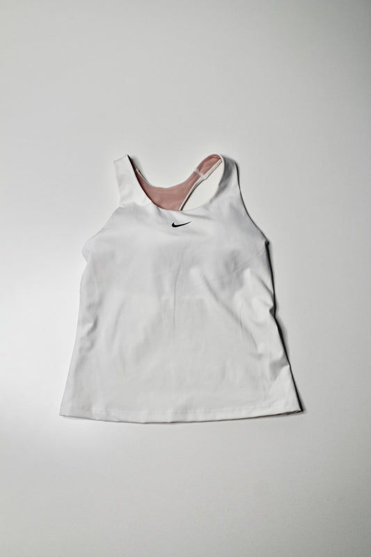 Nike white tank, size small