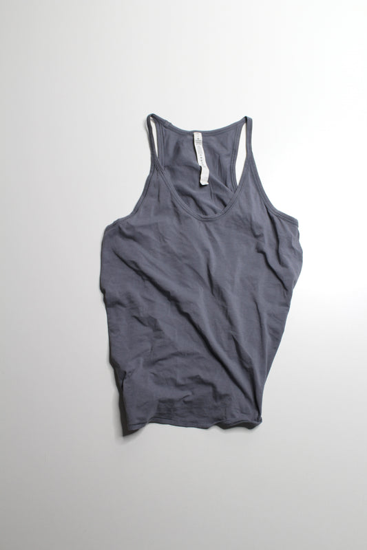 Lululemon grey tie back tank, size 4 (fits 4/6) (was $25)