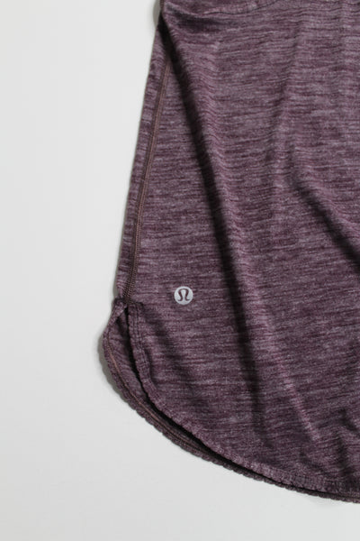 Lululemon heathered purple plum singlet tank, no size. Fits like 6 (price reduced: was $25)