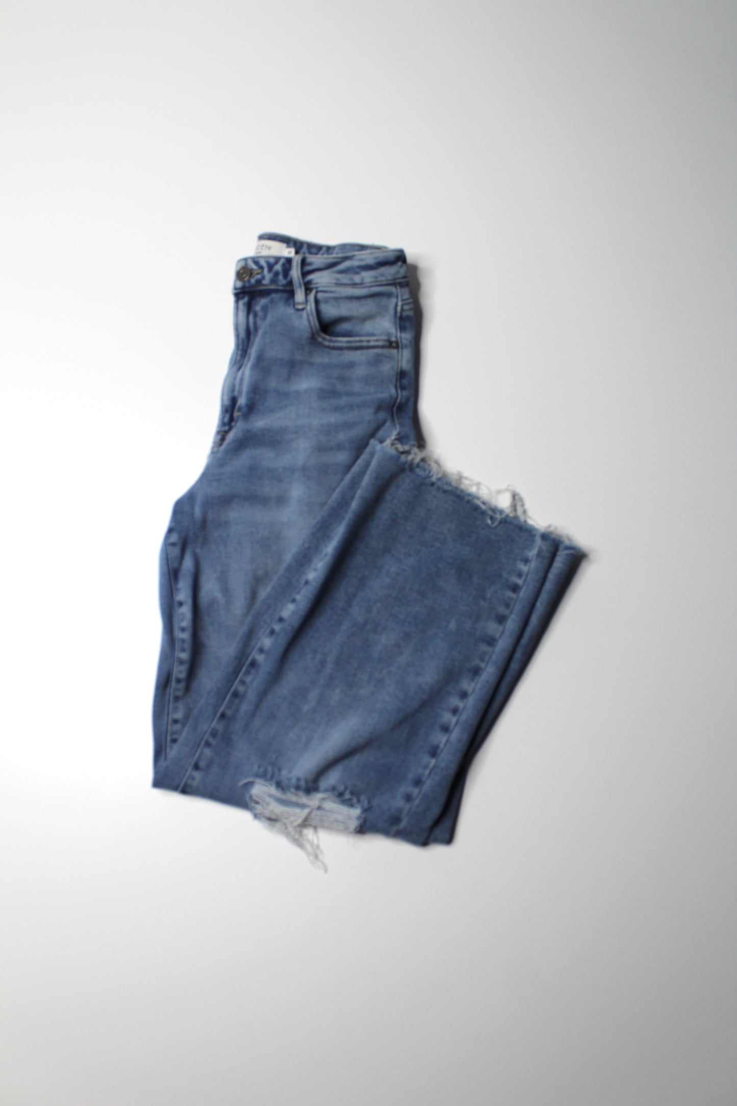 Hidden (Nordstrom) stretch ‘super wide leg’ jeans, size 27