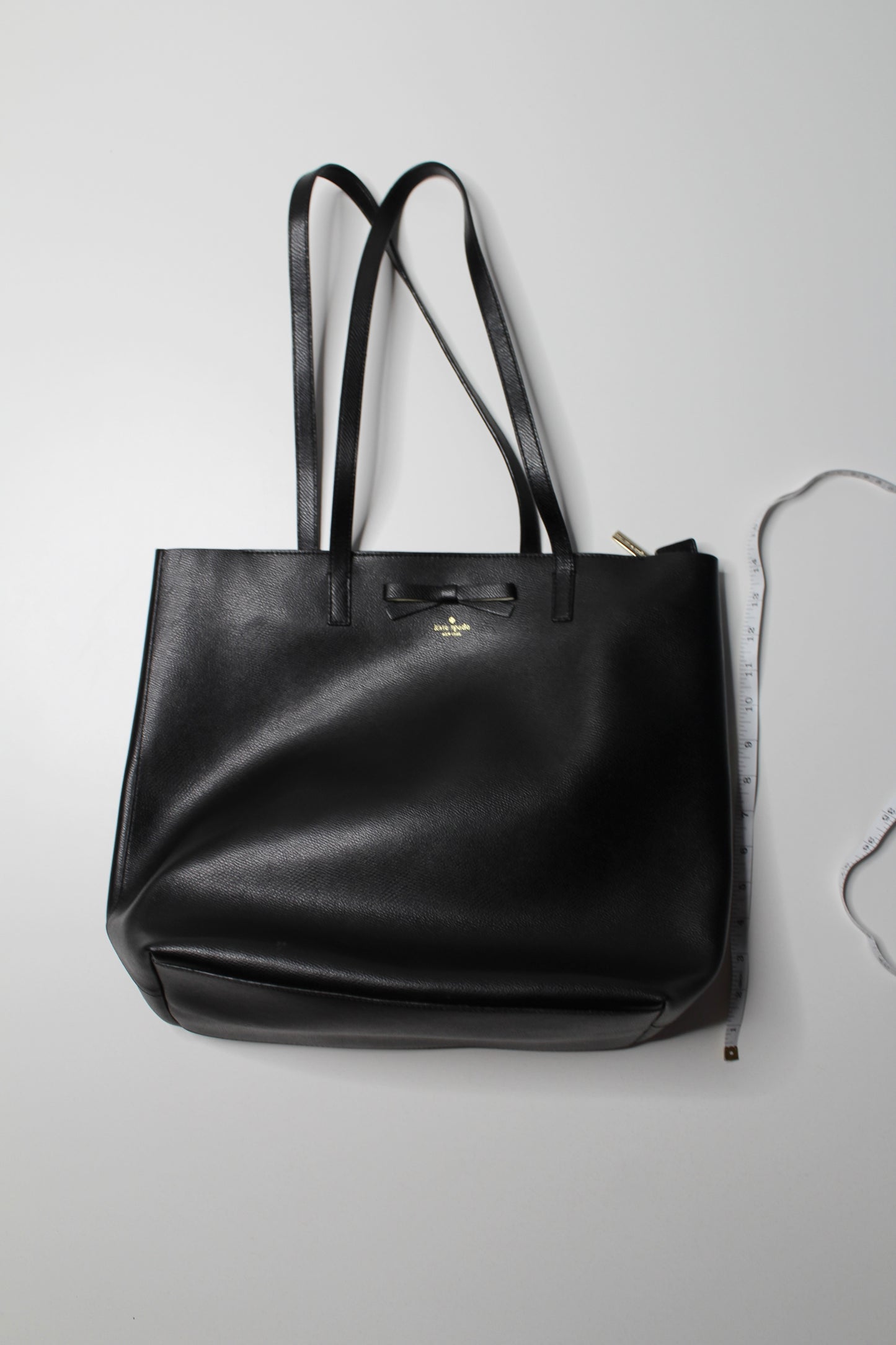 Kate Spade black ‘on purpose’ leather tote (20% off)