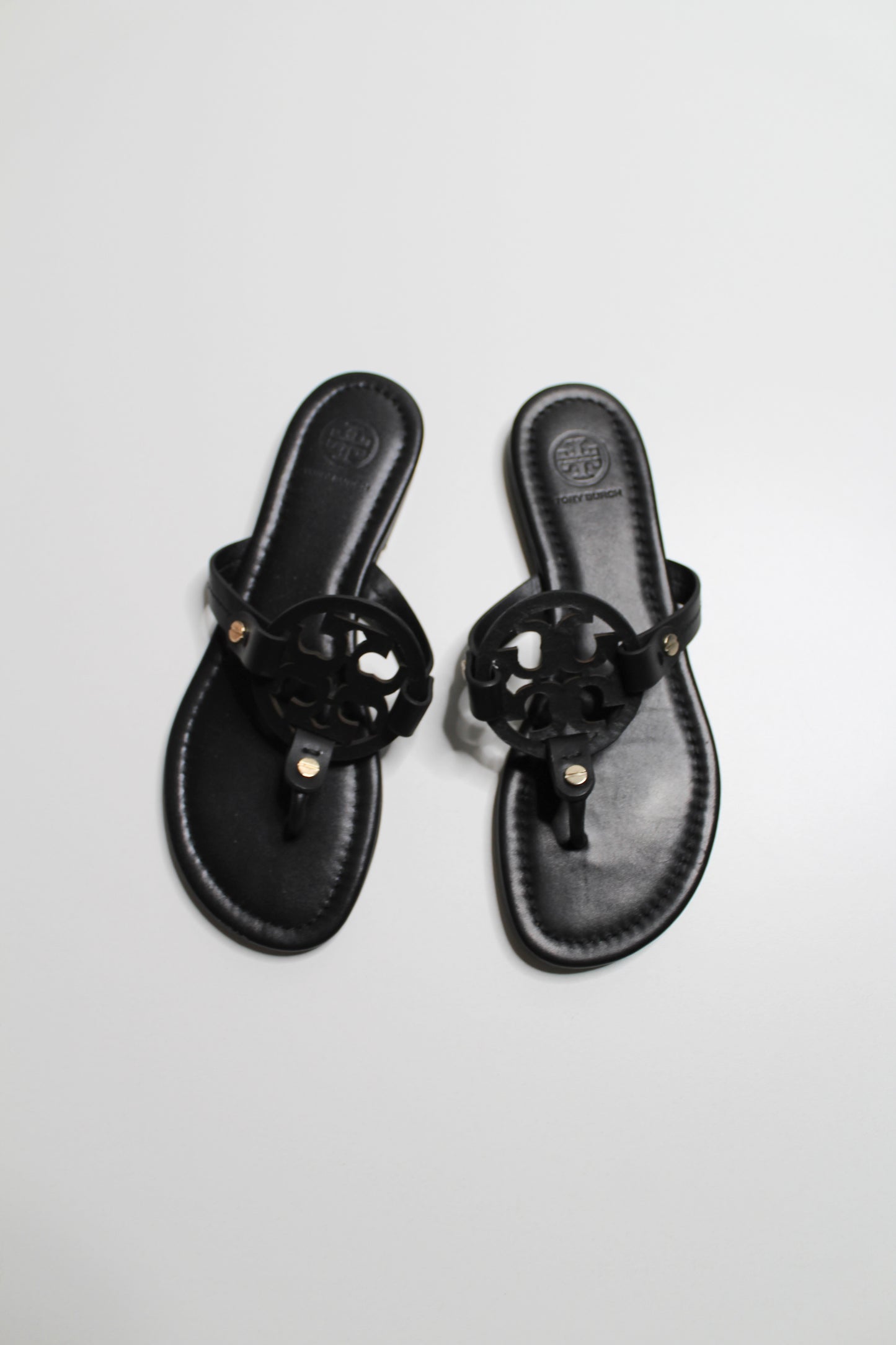 Tory Burch black sandals, size 38 (size 7.5)