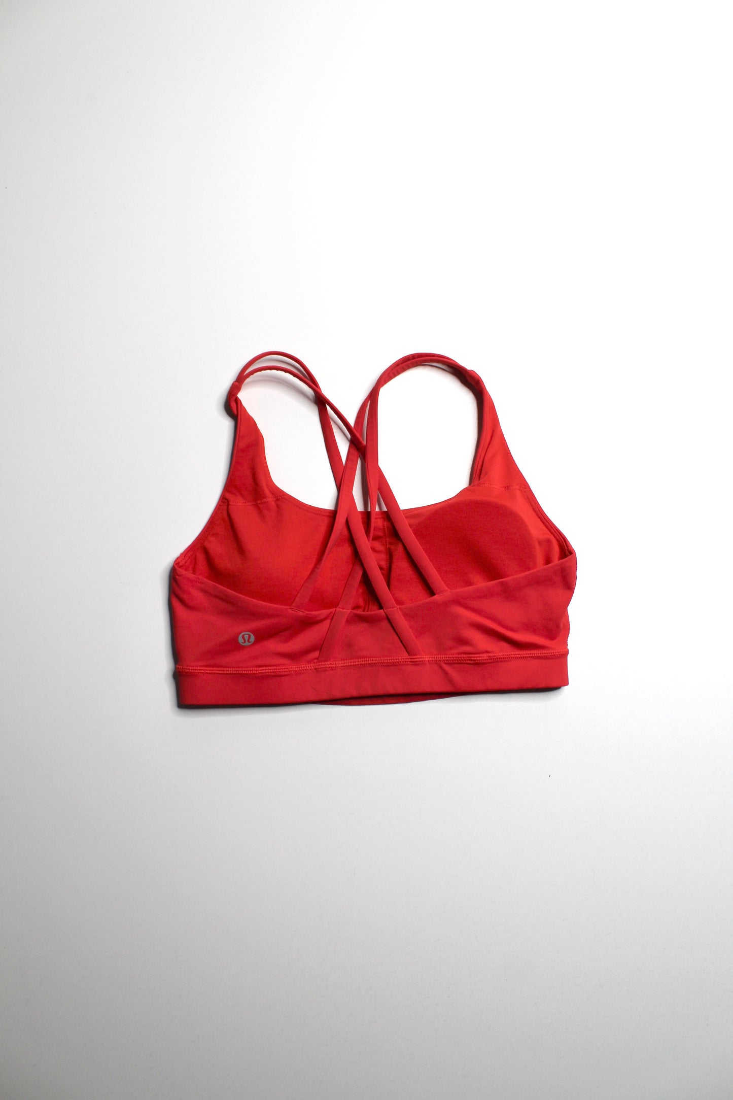 Lululemon red energy bra, size 8