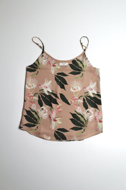 Aritzia babaton floral Everly camisole, size xxs