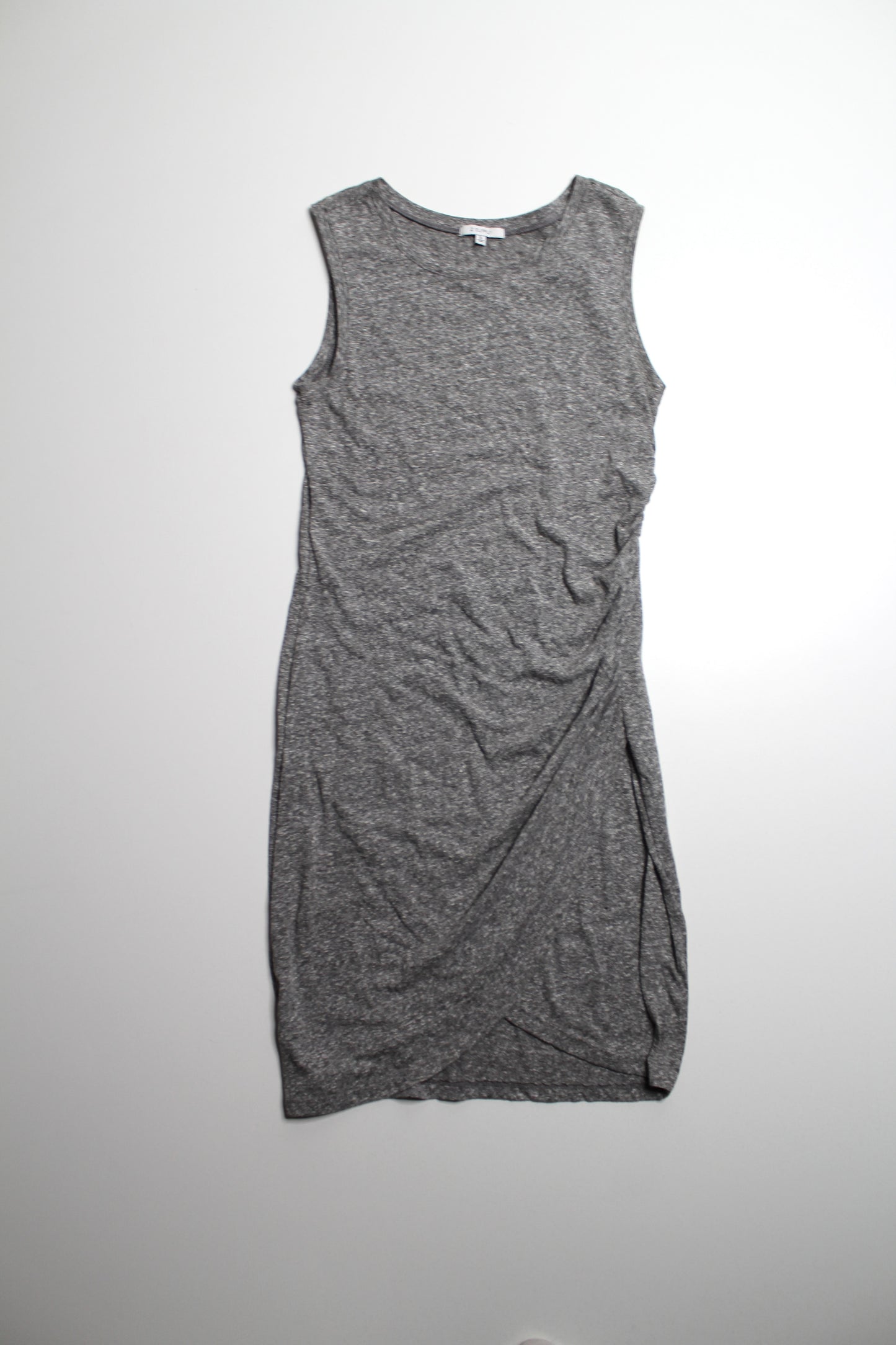 Z Supply grey faux wrap tank dress, size small