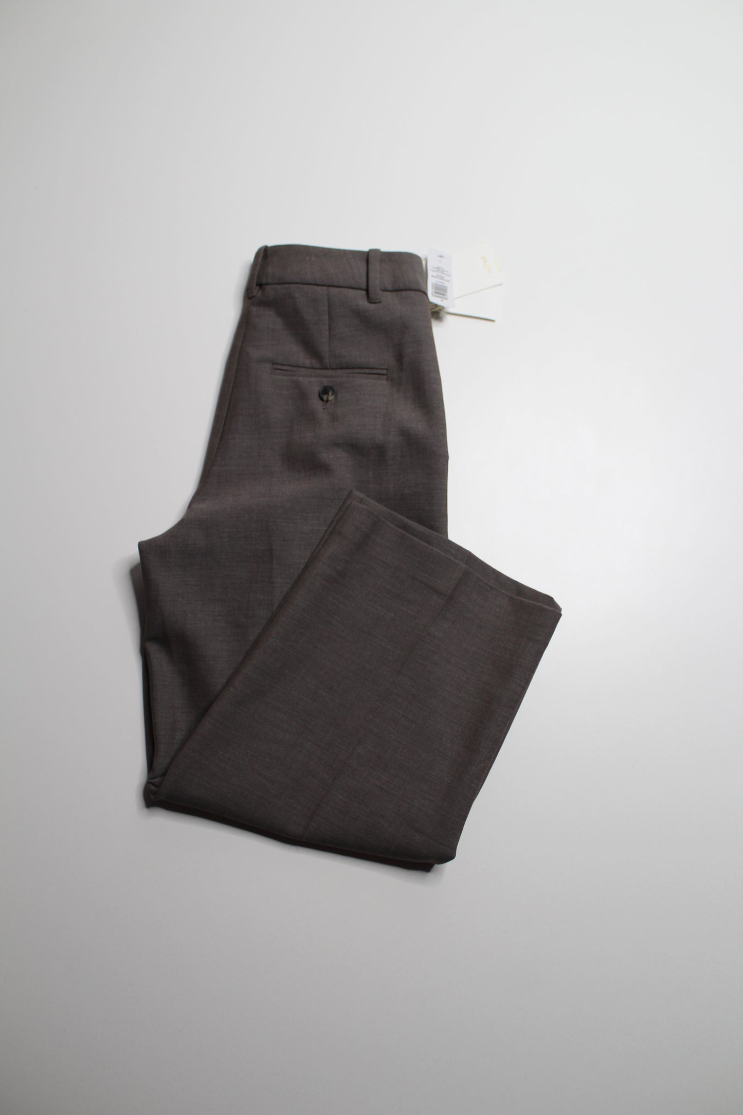 Aritzia Wilfred heathered turner taupe 'effortless' cropped pant, size 2 *new with tags