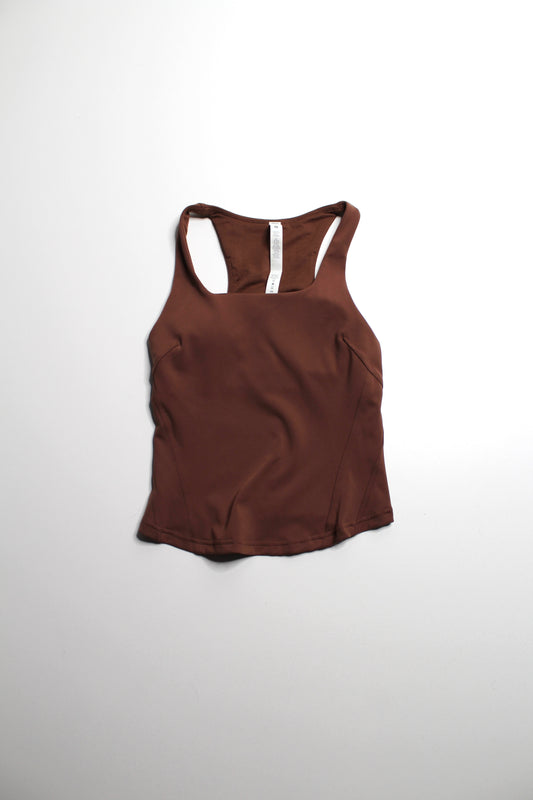 Lululemon roasted brown ‘instill’ tank, size 2