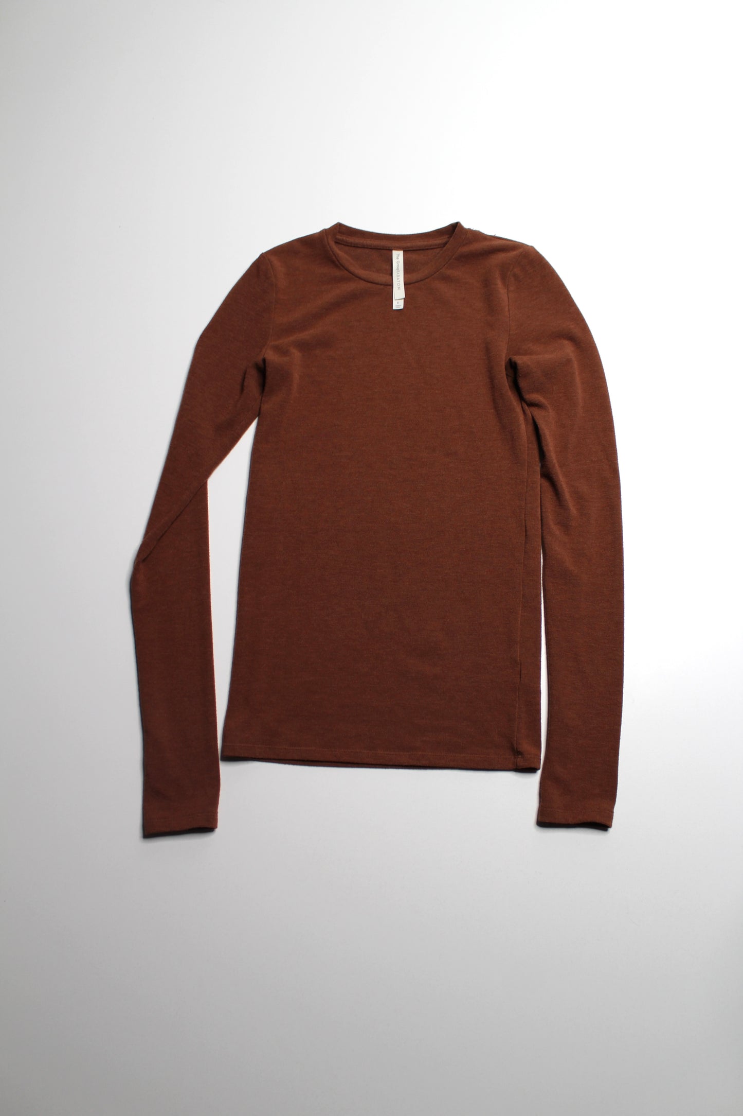 Aritzia Babaton The Group brown long sleeve, size small
