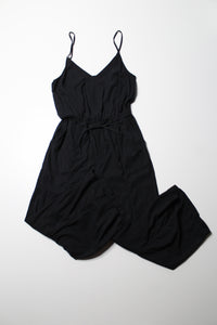 Lululemon black ‘day to night’ wide leg jumpsuit, size 6