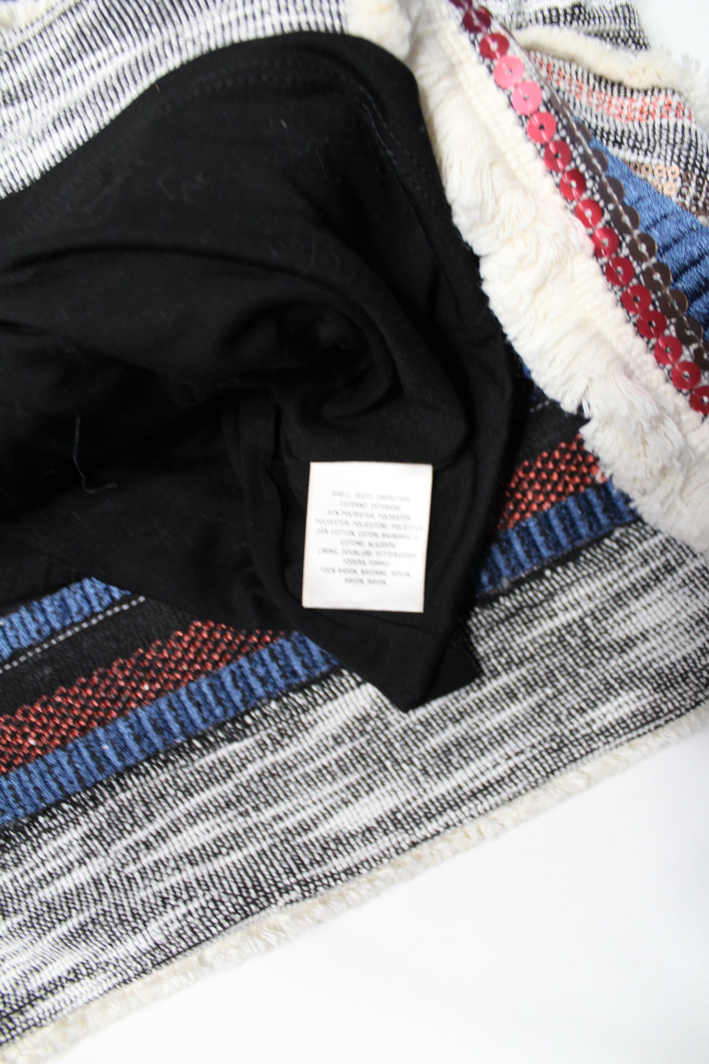 Anthropologie Moulinette Soeurs striped sequin mini skirt, size 2 (size small) (additional 20% off)