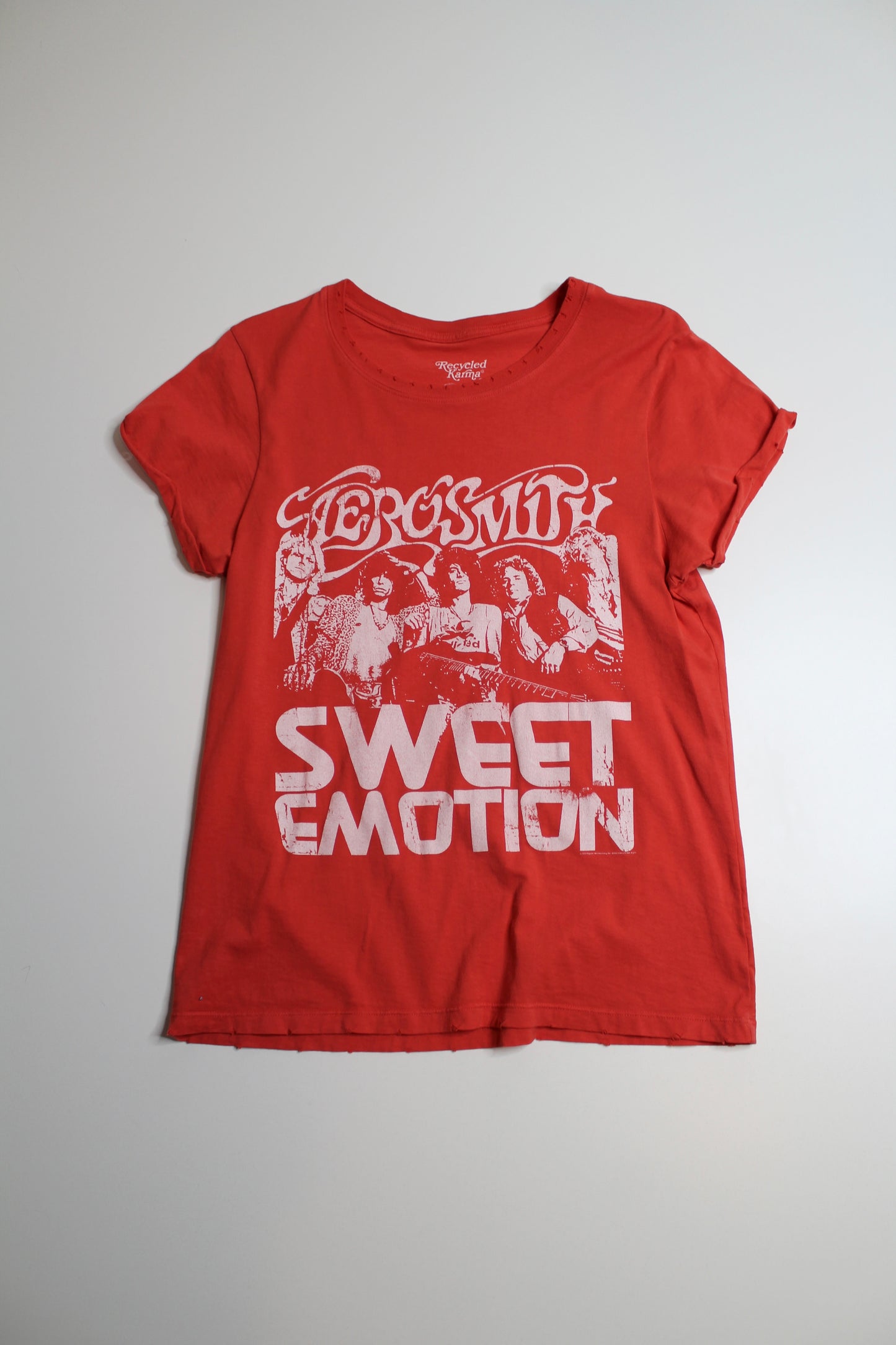 Aerosmith band tee, size small (loose fit)