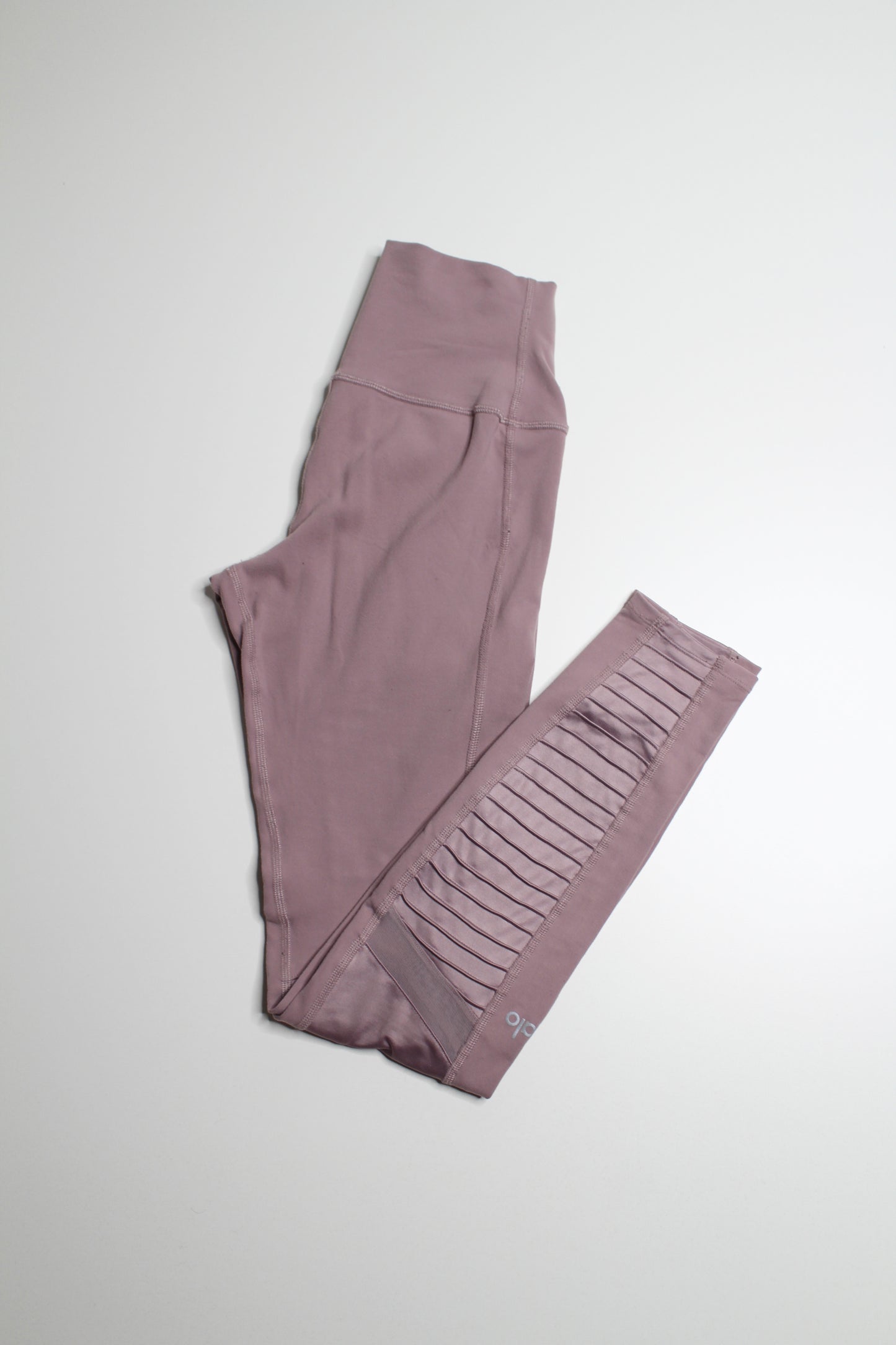 Alo Yoga smokey quartz high-waist moto leggings, size small (price reduced: was $58)