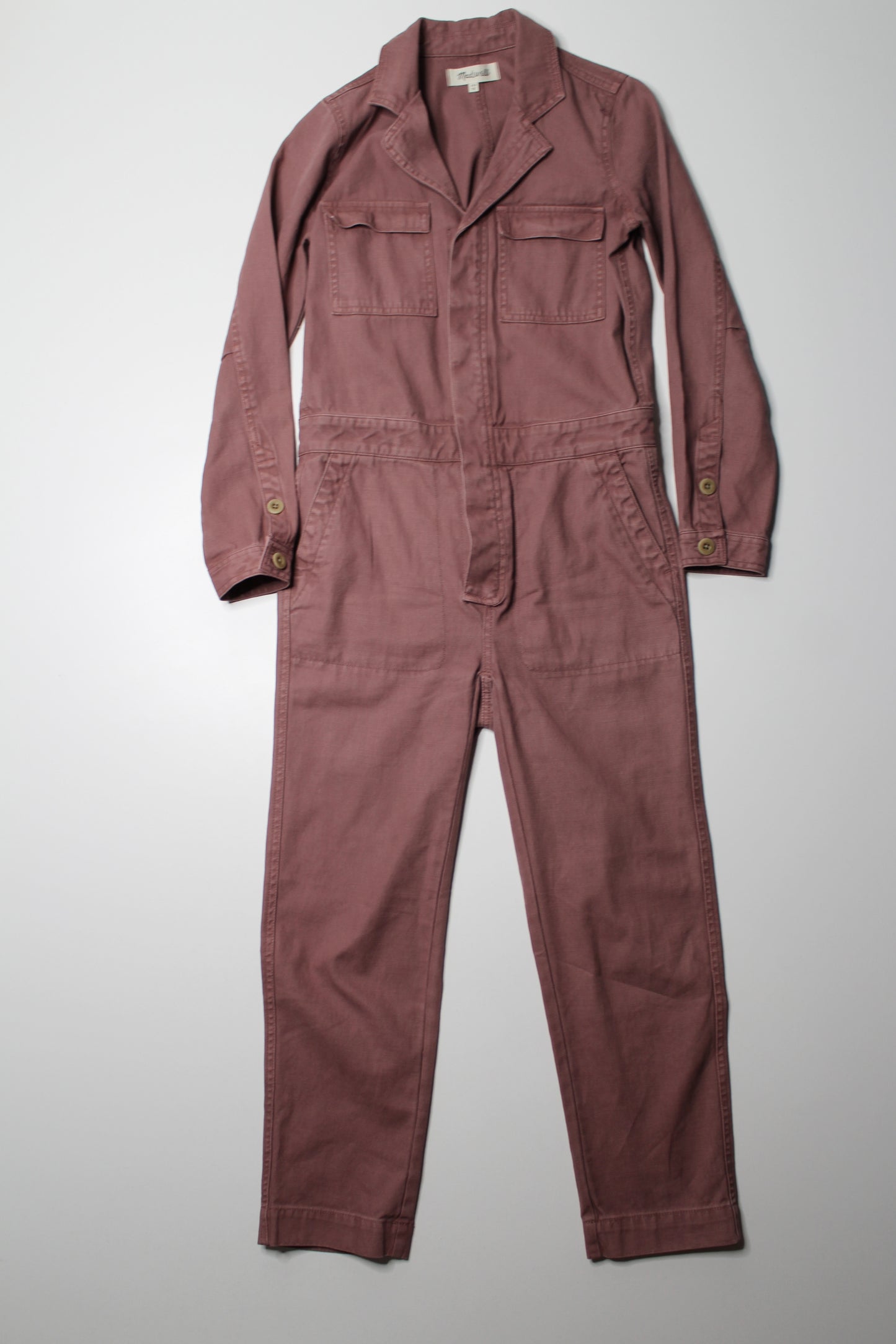 Madewell rosebud mauve coveralls, size xxs (price reduced: was $68)