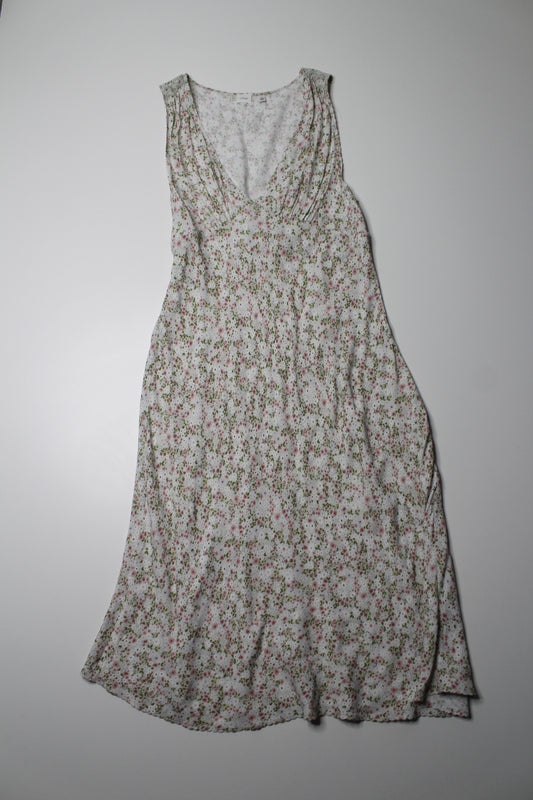 Aritzia Wilfred ‘orchestra’ floral midi dress, size large