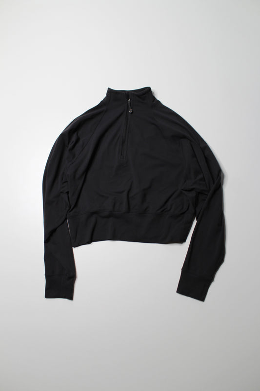 Lululemon black ‘ready to rulu’ 1/2 zip pullover, no size. Fits like 8 (price reduced: was $58)