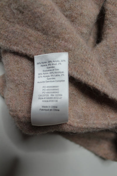 Aritzia Babaton The Group light pink fuzzy sweater, size 1 (size small, oversized fit) (price reduced: was $36)