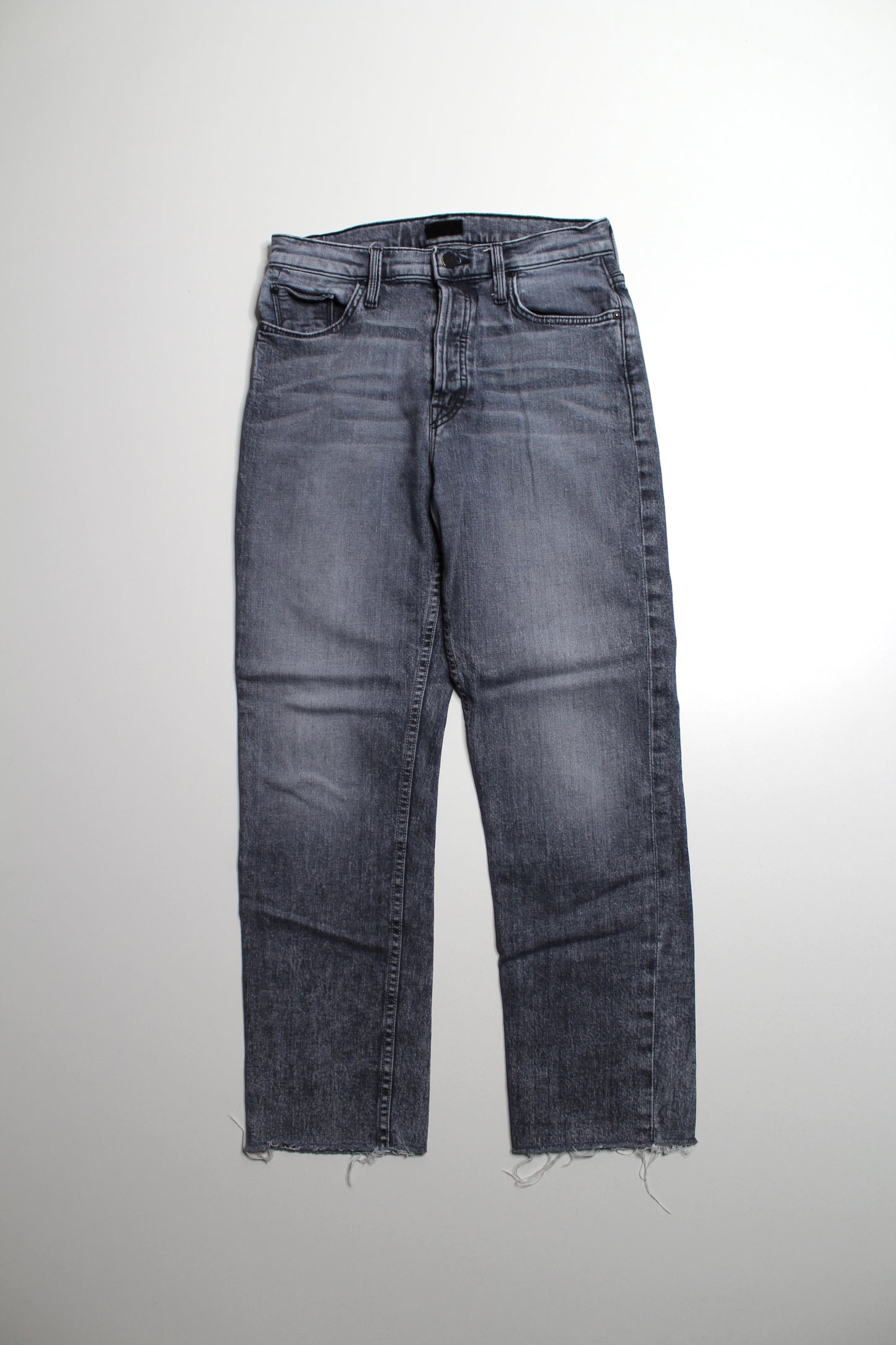 Mother static ‘the tomcat ankle fray’ denim, size 27 (26”)