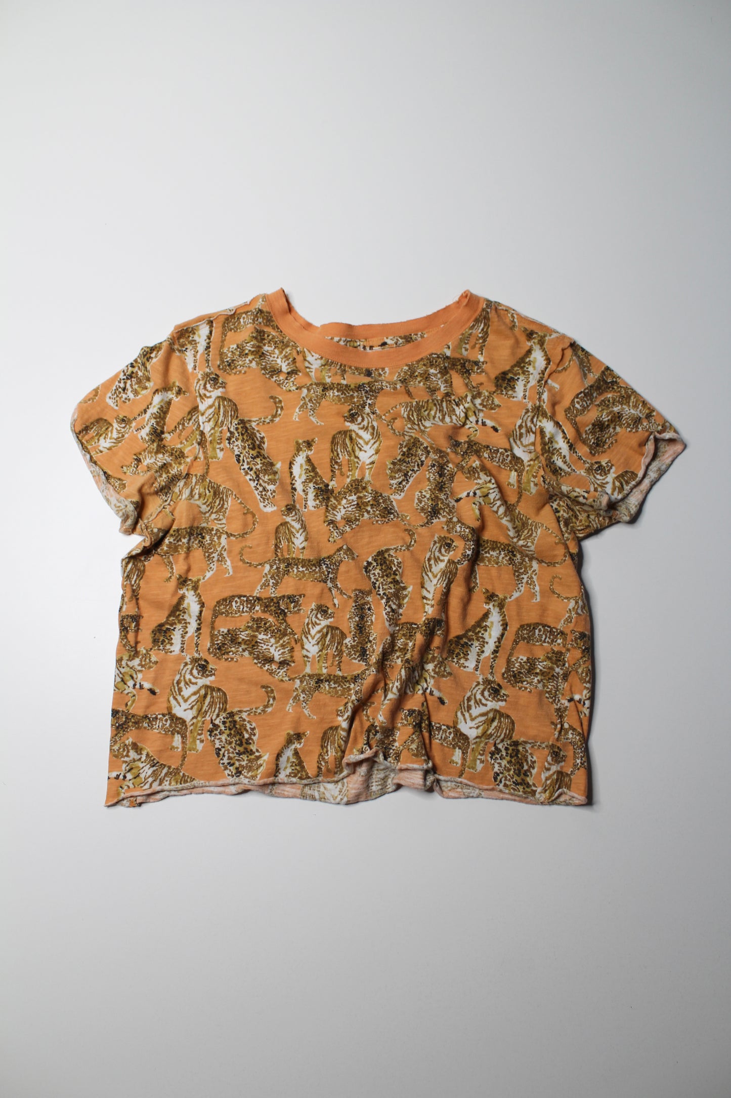 Anthropologie Maeve wild cats t shirt, size small