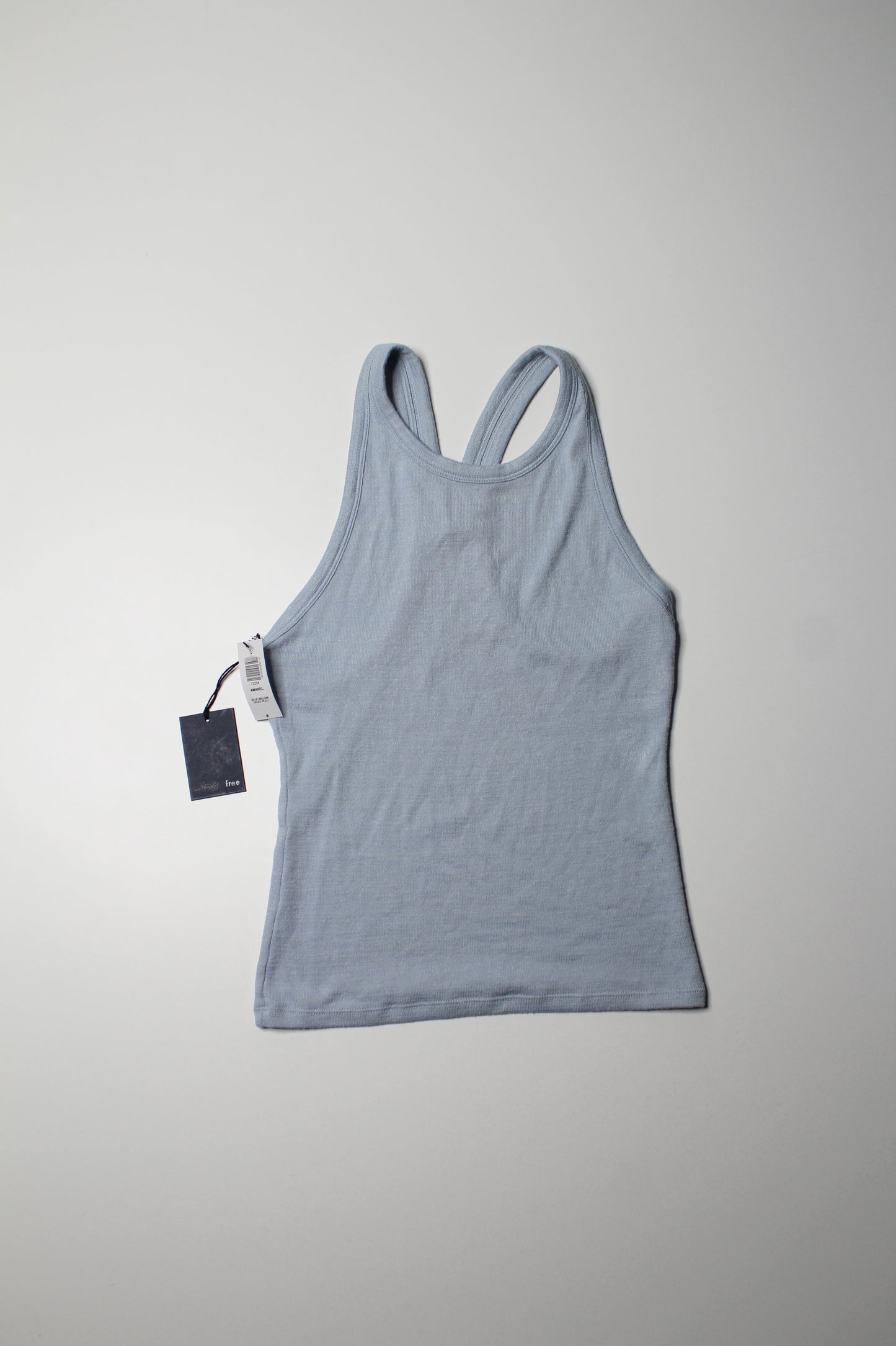 Aritzia Wilfred Free blue willow ‘amabel’ tank, size medium *new with tags