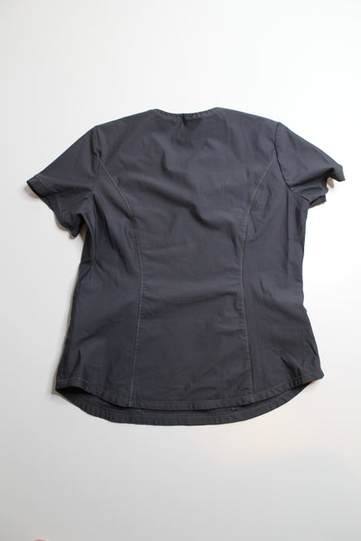 FORM By Cherokee grey scrub top, size large