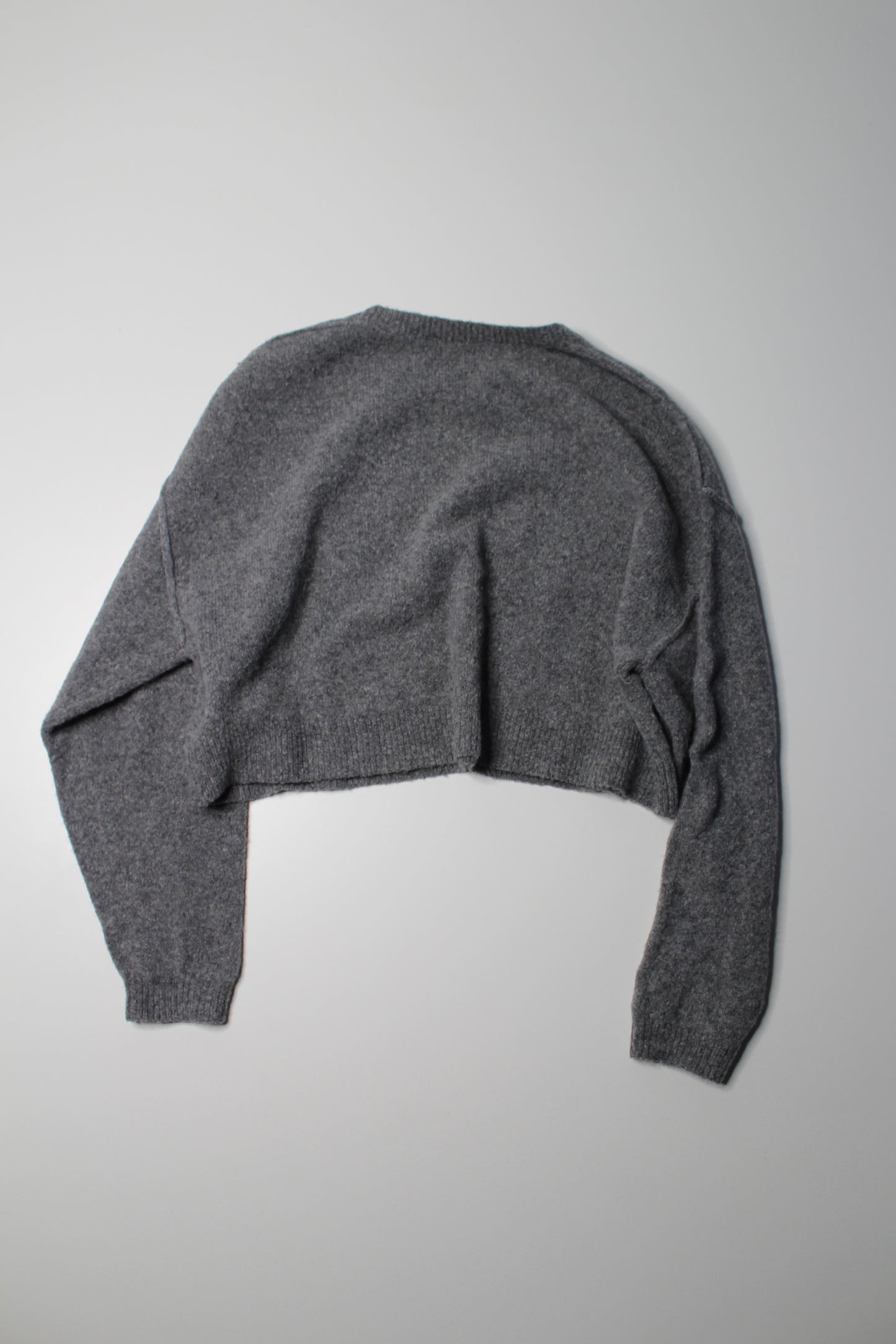 Anthropologie Pilcro grew crew oversized cropped sweater, size small (oversized fit)