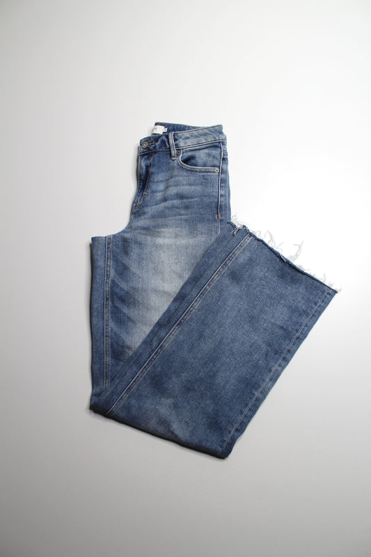 Nordstrom Hidden wide leg jeans, size 25