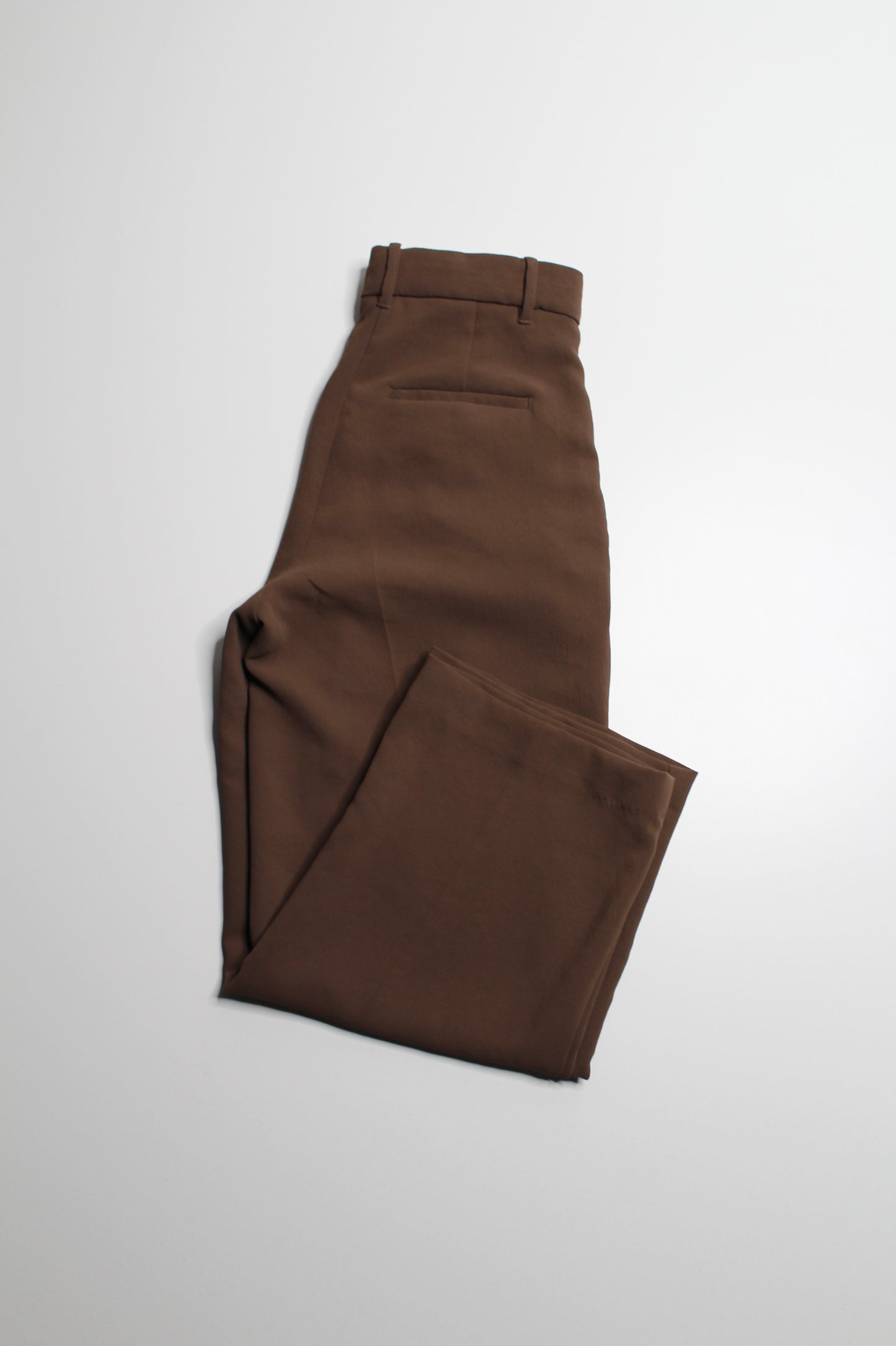 Aritzia Wilfred brown ‘effortless’ wide leg pant, size 4