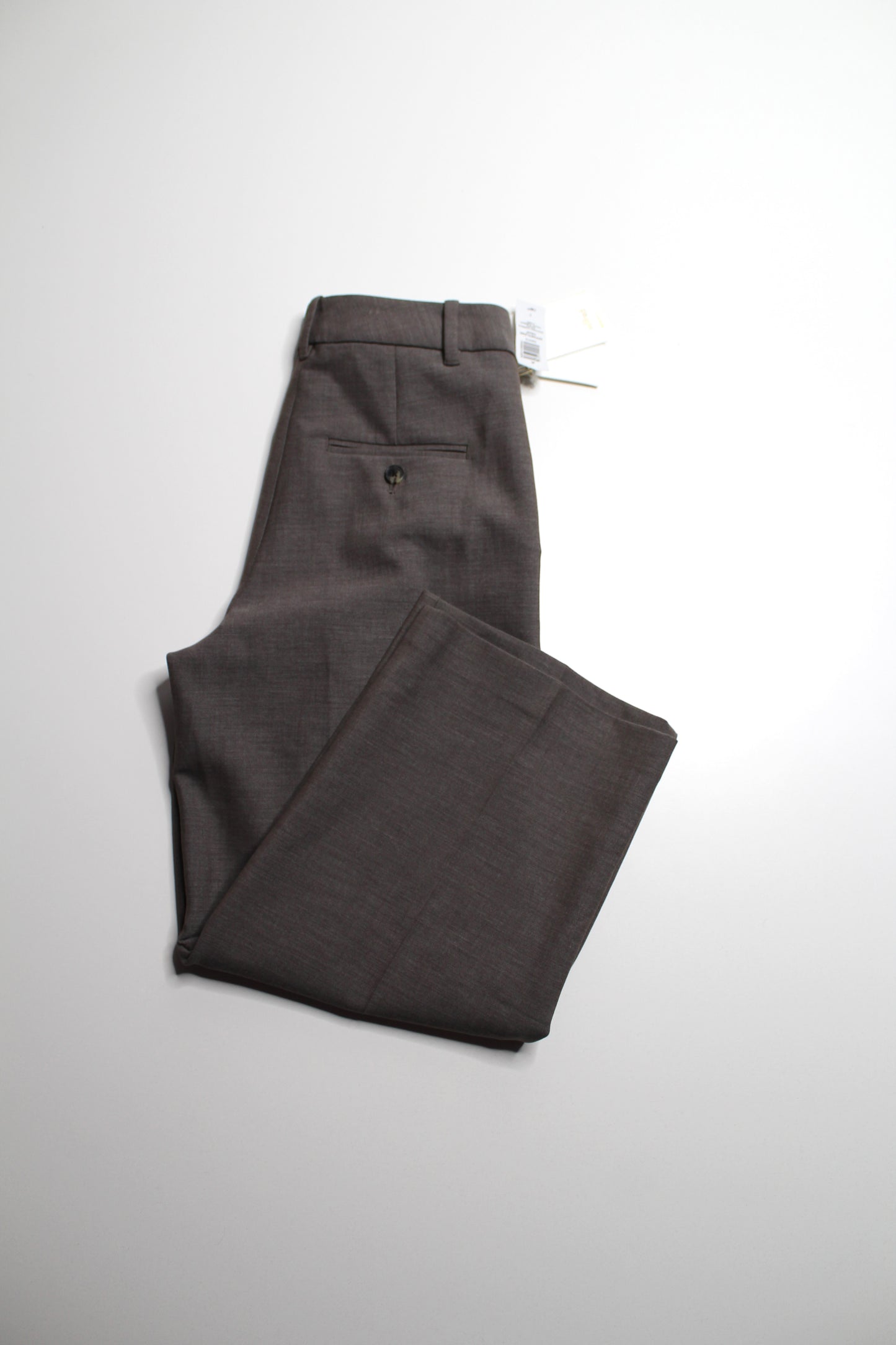 Aritzia Wilfred heathered turner taupe 'effortless' cropped pant, size 2 *new with tags