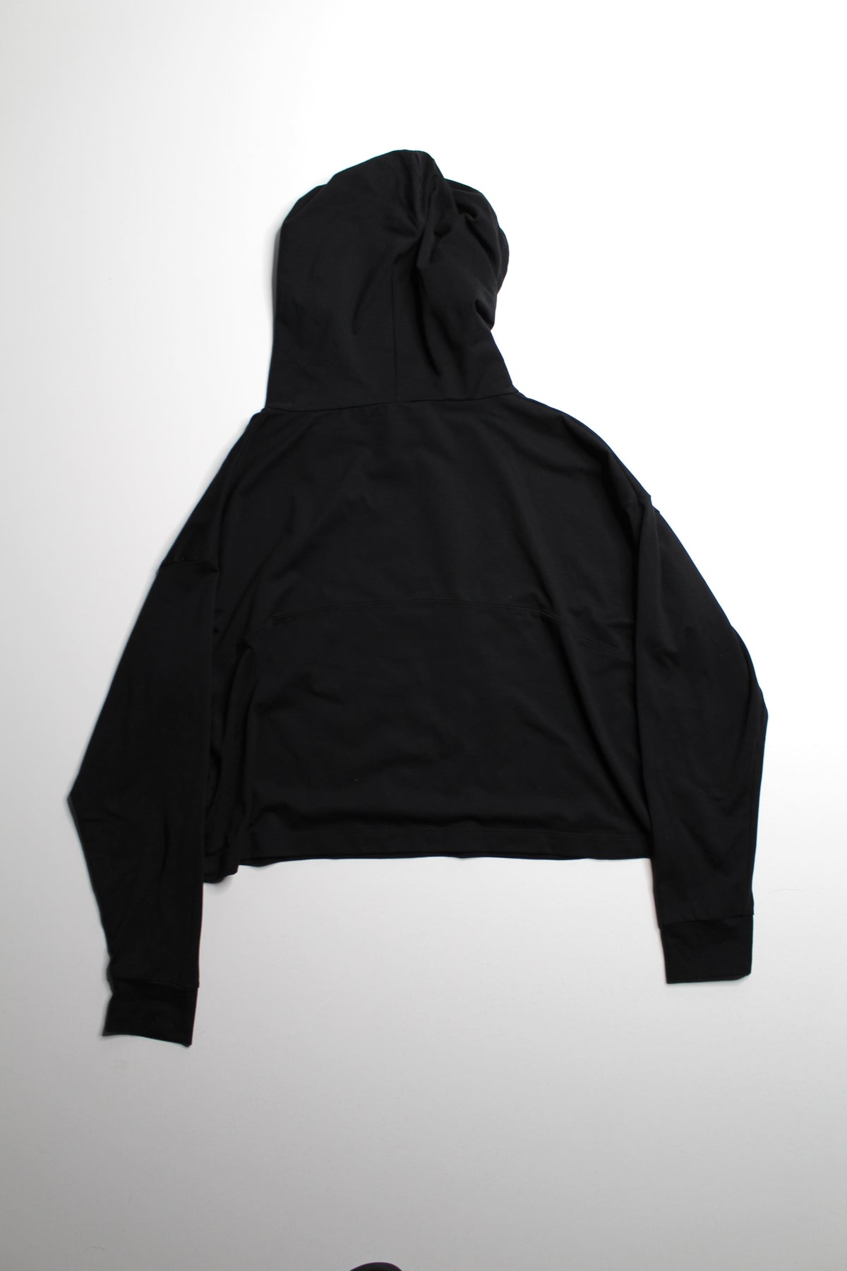 Good HYOUman ‘be kind’ black long sleeve hoodie, size xs (loose fit)