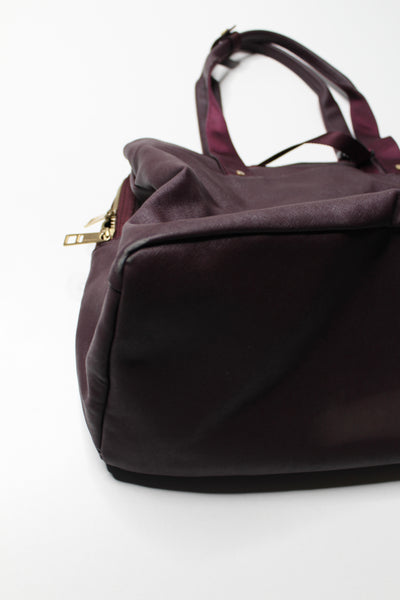 Lululemon bordeaux drama ‘om the day’ gym/weekend bag