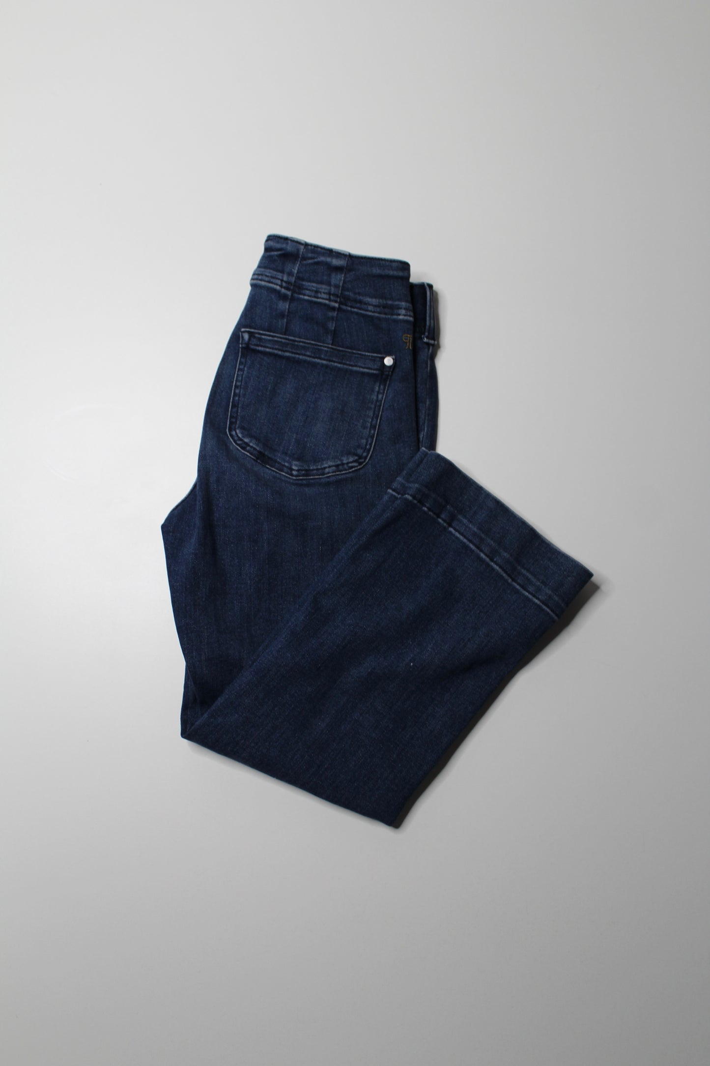 Anthropologie Pilcro high rise culotte straight leg cropped jeans, size 26 (23”) (sale: was $48)