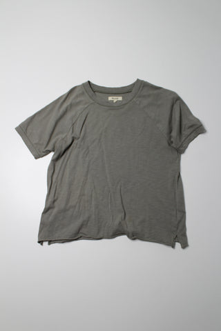 Madewell olive t shirt, size small (loose fit)