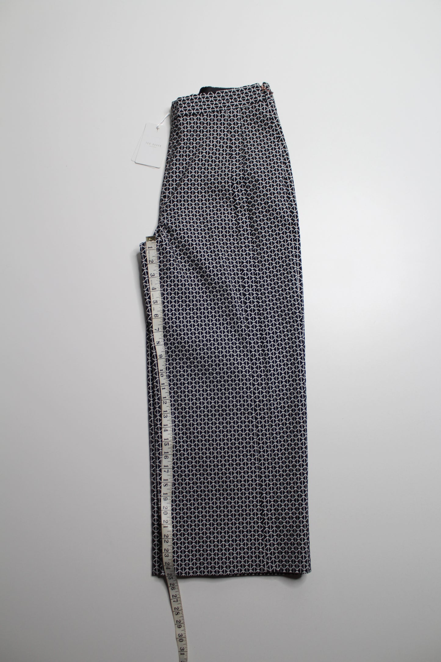 Ted Baker jacquard crop wide leg pants, size 2 *New with tags