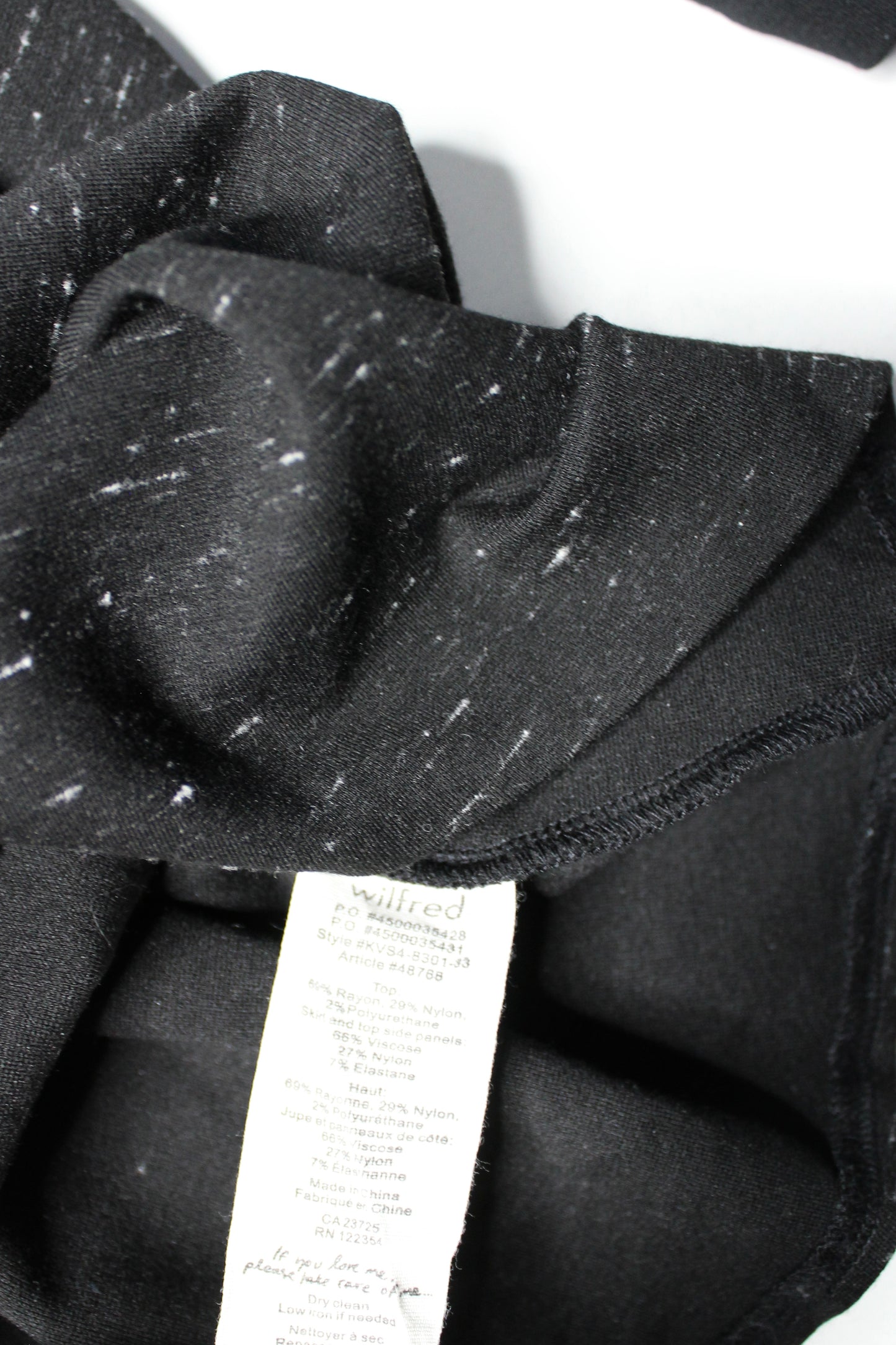 Aritzia Wilfred dress, size zero