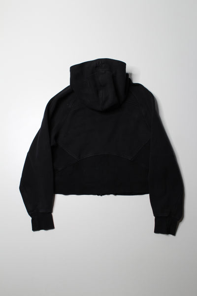 Lululemon black oversized scuba zip up hoodie, size M/L