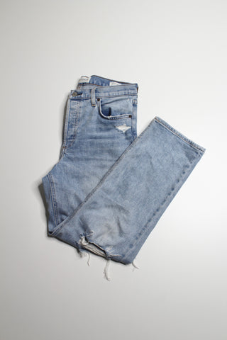 Aritzia Denim Forum arlo high rise straight jeans, size 29