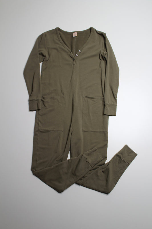 Smash + Tess optimistic olive ‘Wednesday’ romper, size xs (relaxed fit)