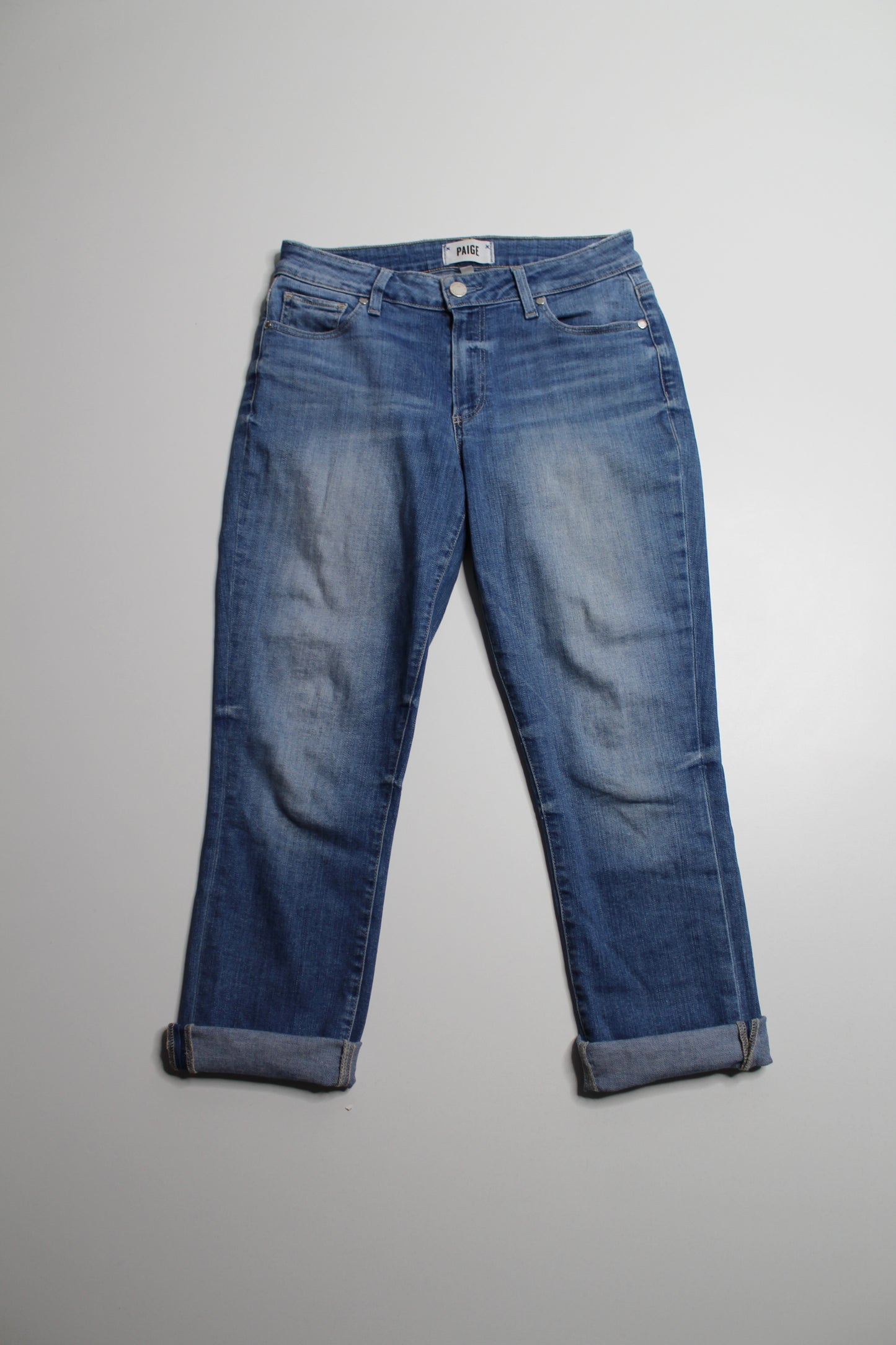 Paige mid rise ‘brigitte’ jeans, size 26