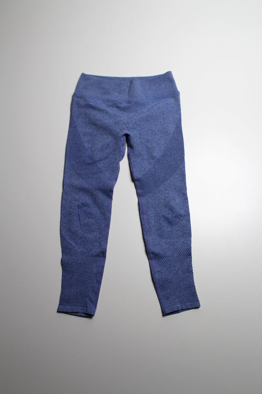 Buff Bunny high-rise blue seamless leggings, size medium (sale: 20% off)