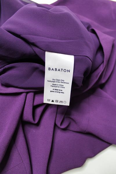 Aritzia Babaton purple shift dress, size 4