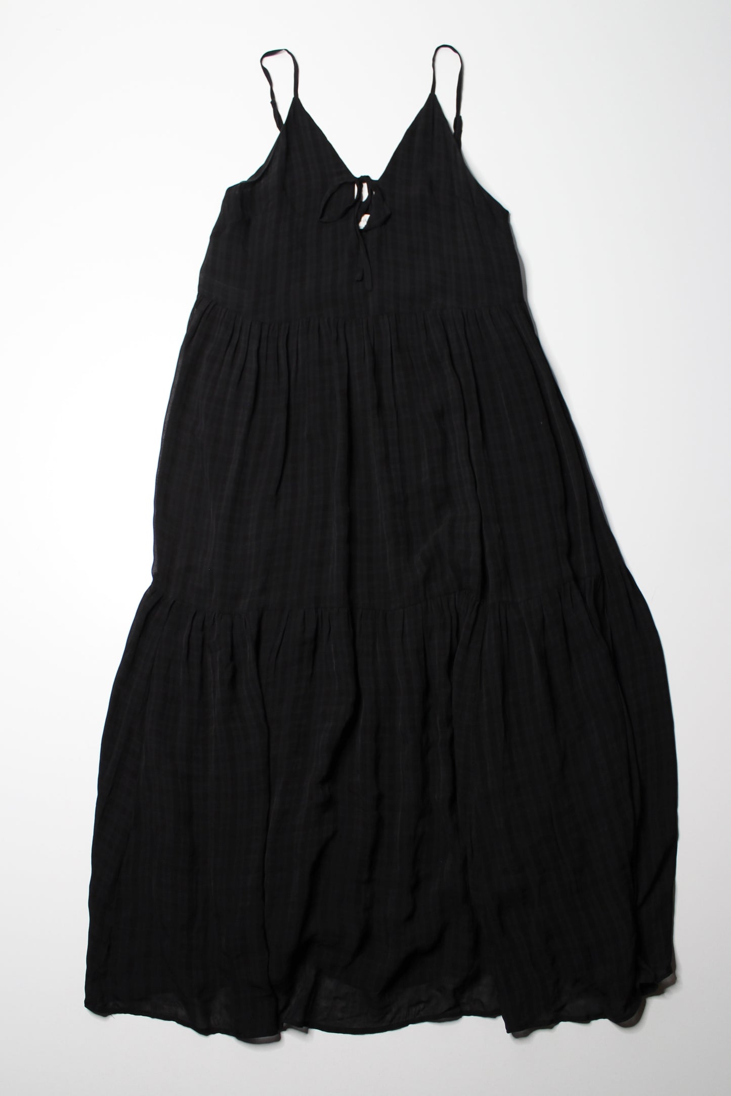 Aritzia Wilfred black pattern maxi dress, size small (additional 20% off)